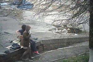 Горячая блондинка трахает ноги
